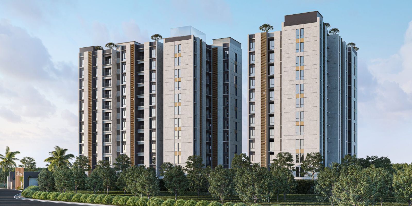 Purti Aroma Residential property, Kolkata East